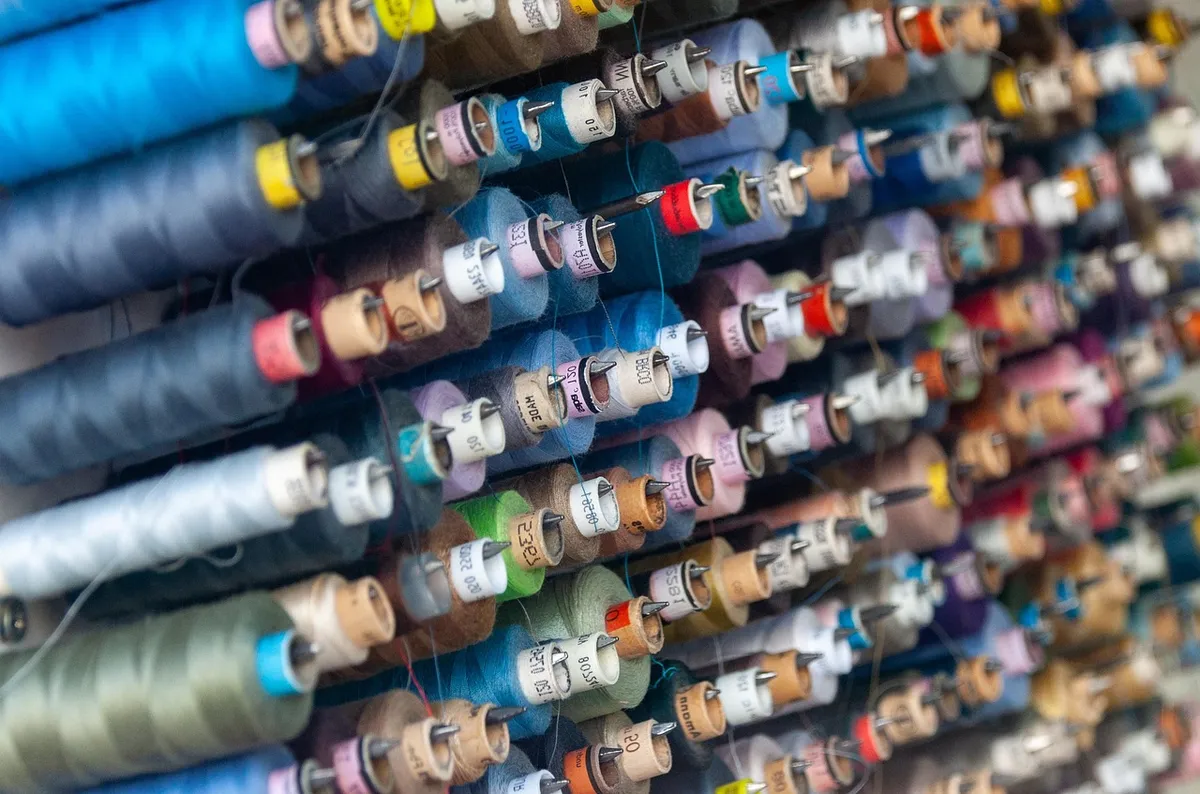 yarn, sew, spools of thread, craft, twisted, thread, selection