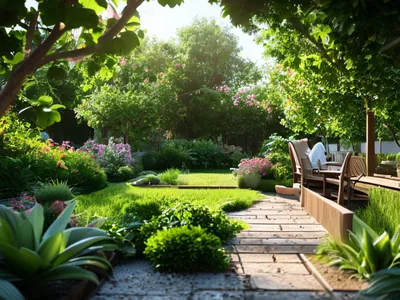 How did historical planning shape modern garden design?